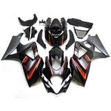 0375 Fairing Suzuki Gsxr1000 K7 07 08 2007 2008 Black Gray